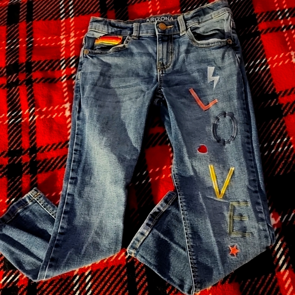 Girls Arizona Jeans Size 7
